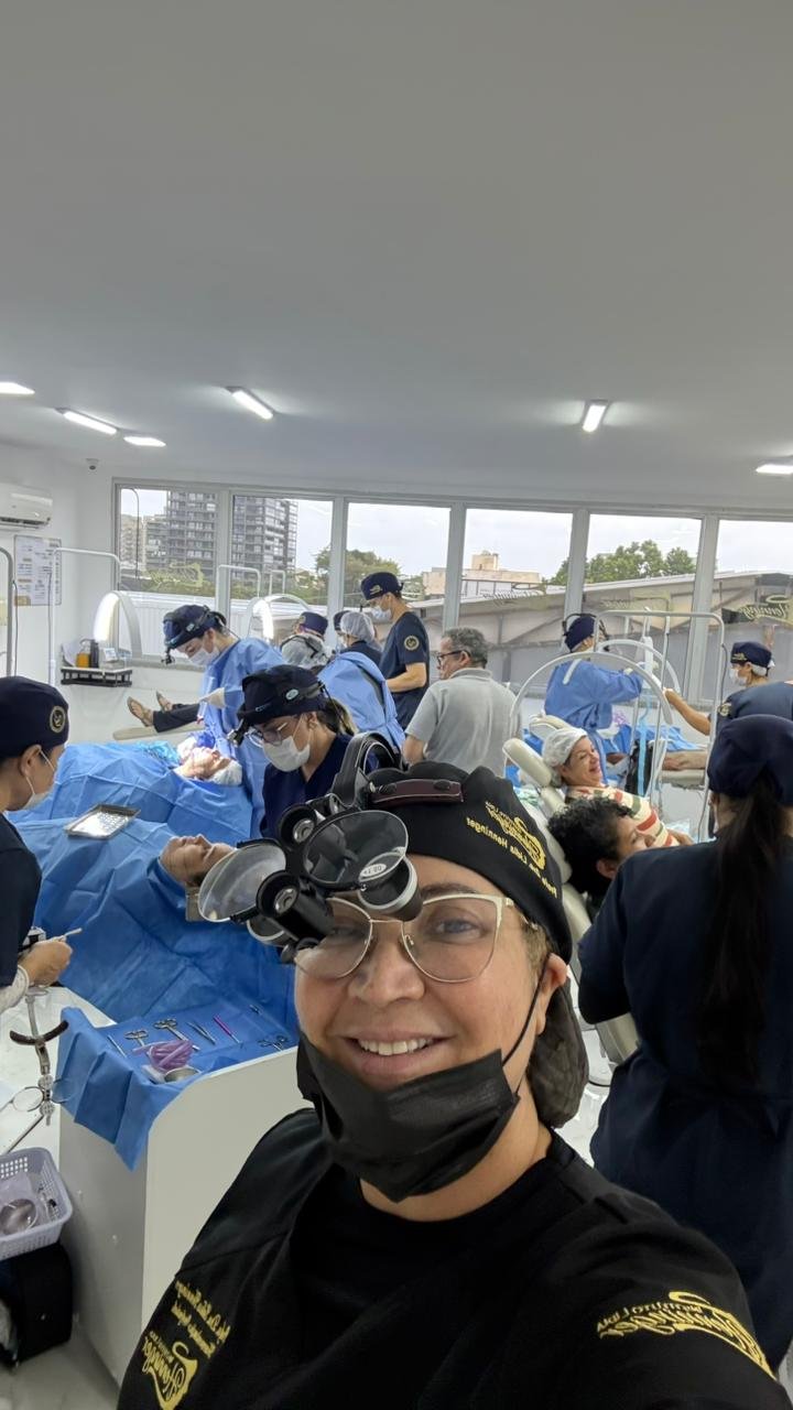 Profa. Dra. Lidia Henninger em seu curso